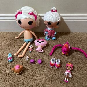 Lalaloopsy Suzette La Sweet Full Size Pet Little Sister Extras Accessories Mini